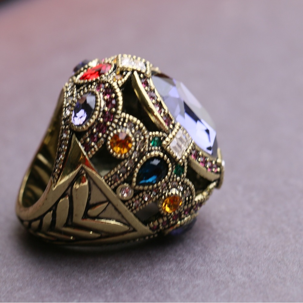 Heidi Daus Statement Ring Size 7 - image 2